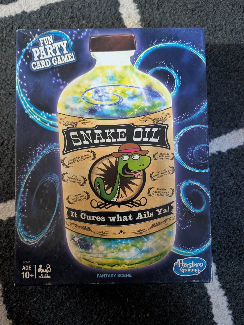 Snake Oil Card Game - It Cures What Ails Ya! - Hasbro Gaming